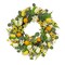 22" Lemons and Tulips Wreath